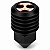 Bico Nozzle 0,2mm M6 Alto fluxo CHT X1/P1P - Aço Endurecido - Imagem 3