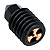 Bico Nozzle 0,6mm M6 Alto fluxo CHT X1/P1P - Aço Endurecido - Imagem 1