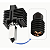 Bico Nozzle 0,6mm M6 Alto fluxo CHT X1/P1P - Aço Endurecido - Imagem 3