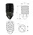 Bico Nozzle 0,6mm M6 Alto fluxo CHT X1/P1P - Aço Endurecido - Imagem 5