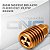 Bico Nozzle 0,8mm M6 Alto fluxo CHT X1/P1P - Bronze - Imagem 1