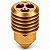 Bico Nozzle 0,6mm M6 Alto fluxo CHT X1/P1P - Bronze - Imagem 3
