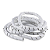 Protetor de Cabos Espiral 10mm X 2m Branco BELTOOLS - Imagem 6