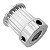 Polia HTD 3M 20 Dentes, Furo 6,35mm, P/ Correia 12mm - Imagem 2