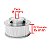 Polia HTD 3M 60 Dentes, Furo 8mm, P/ Correia 15mm - Imagem 5