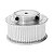 Polia HTD 3M 60 Dentes, Furo 6,35mm, P/ Correia 15mm - Imagem 2