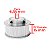Polia HTD 3M 60 Dentes, Furo 6,35mm, P/ Correia 15mm - Imagem 5