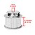 Polia HTD 3M 40 Dentes, Furo 8mm, P/ Correia 15mm - Imagem 5