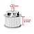 Polia HTD 3M 40 Dentes, Furo 6,35mm, P/ Correia 15mm - Imagem 5