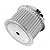 Polia HTD 3M 40 Dentes, Furo 6,35mm, P/ Correia 15mm - Imagem 3