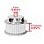 Polia HTD 3M 40 Dentes, Furo 5mm, P/ Correia 9mm - Imagem 5