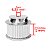 Polia HTD 3M 40 Dentes, Furo 6,35mm, P/ Correia 12mm - Imagem 5