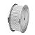 Polia HTD 3M 60 Dentes, Furo 6,35mm, P/ Correia 12mm - Imagem 3