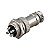 Conector Gx16-4 4pinos 16mm Macho E Femea - Imagem 3
