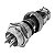 Conector Gx16-4 4pinos 16mm Macho E Femea - Imagem 4