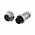 Conector Gx16-4 4pinos 16mm Macho E Femea - Imagem 2