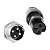 Conector Gx16-4 4pinos 16mm Macho E Femea - Imagem 5