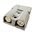 Conector Modular 2 Polos 120A 600V C/ Terminais - Cinza - Imagem 3