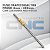 Fuso Trapezoidal TR8 passo 4mm x 400mm + Castanha anti-folga - Imagem 1
