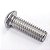 Kit  50 x Parafuso Allen Abaulada Aço Inox M4 X 10 Mm - Imagem 3