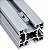 Porca Martelo T Deslizante 4545 - M5 - Aço Carbono Niquelado - Imagem 6