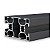 Perfil Estrutural de Aluminio Preto T-Slot 3060 - 700mm - Imagem 4