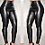 Calça Legging Basico em Cirre Couro Brilhoso - Imagem 1