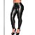 Calça Legging Basico em Cirre Couro Brilhoso - Imagem 5