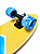 Surfskate Landyachtz Pocket Knife Watercolor 29,6" - Imagem 7
