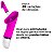 Língua Vibratória - Estimulador  Feminino com Saliências  – PRETTY LOVE RUDOLF - Imagem 2