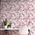 PAPEL DE PAREDE ADESIVO - FOLHA ROSA - 0,48X3,00 - Imagem 2