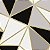 PAPEL DE PAREDE ADESIVO - GEOMÉTRICO - PRETO/ CINZA  - 0,48X3,00 - Imagem 1