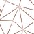 PAPEL DE PAREDE ADESIVO - GEOMÉTRICO - ROSA/ ROSA 2 - 0,48X3,00 - Imagem 1