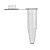 Microtubo(PP) 1,5 ml P/ Centrifugação Graduado Transparente Semelhante ao Eppendorf Pct c/ 500 Uni - Imagem 1