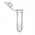 Microtubo(PP) 2ml Para Centrifugação Graduado Transparente Semelhante ao Eppendorf Pct c/ 1000 Unid - Imagem 1