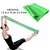 Faixa Elástica Alongamento Tipo Thera Band 1,5m x 15 cm x 0,5mm Pilates Yoga Verde - Imagem 1
