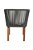 Cadeira Florença Alumínio com Corda Náutica - Imagem 3