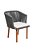 Cadeira Florença Alumínio com Corda Náutica - Imagem 1