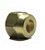 PORCA FLANGE 1/4 SAE LATAO USINADA - Imagem 2