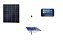 Kit Painel Solar 60w+controlador 30a+ Suporte P/painel 60w - Imagem 1