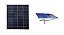 Kit Painel Placa Solar 80w + Suporte Para Painel Solar 80w - Imagem 1