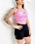 Top cropped tiras Annie melancia - sem troca - Imagem 3