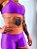 Top Helen canelado Magenta - Imagem 3