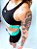 Top Helen canelado Black - Imagem 3