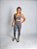 Legging Essencial Cinza Mescla - Imagem 4