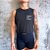 Cropped malha Elite Preto - Imagem 1