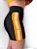 Shorts Recortes Glow Preto - Imagem 1