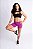 Top Diane Preto Lacross Rosa - Imagem 2