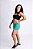 Top Diane Preto Lacross Verde - sem troca - Imagem 2