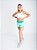 Shorts Duplo Run Menta - Imagem 3